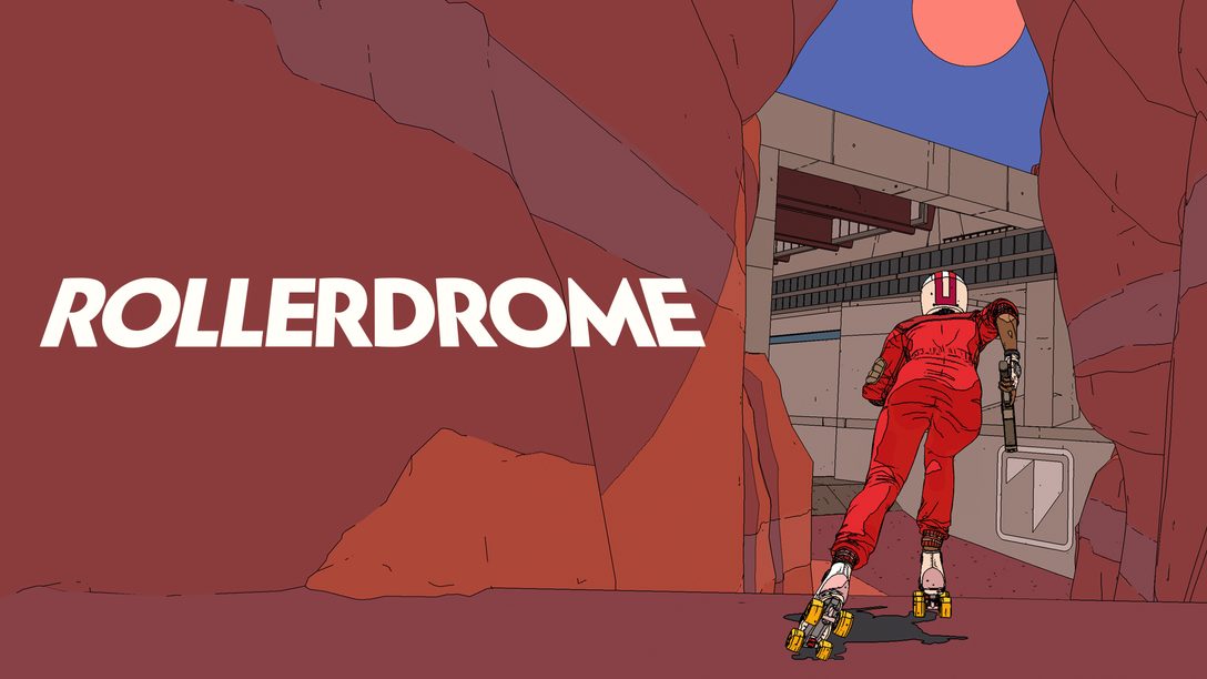Rollerdrome es un skater-shooter futurista de Roll7, creadores de OlliOlliWorld