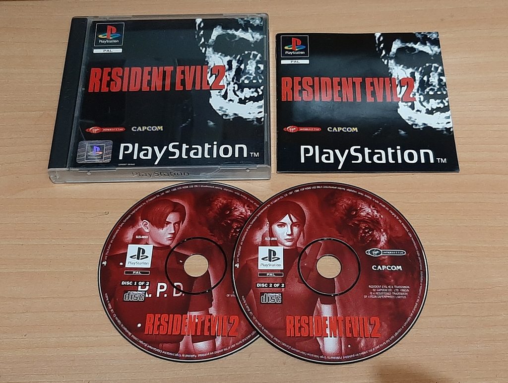 Resident Evil 2 discos