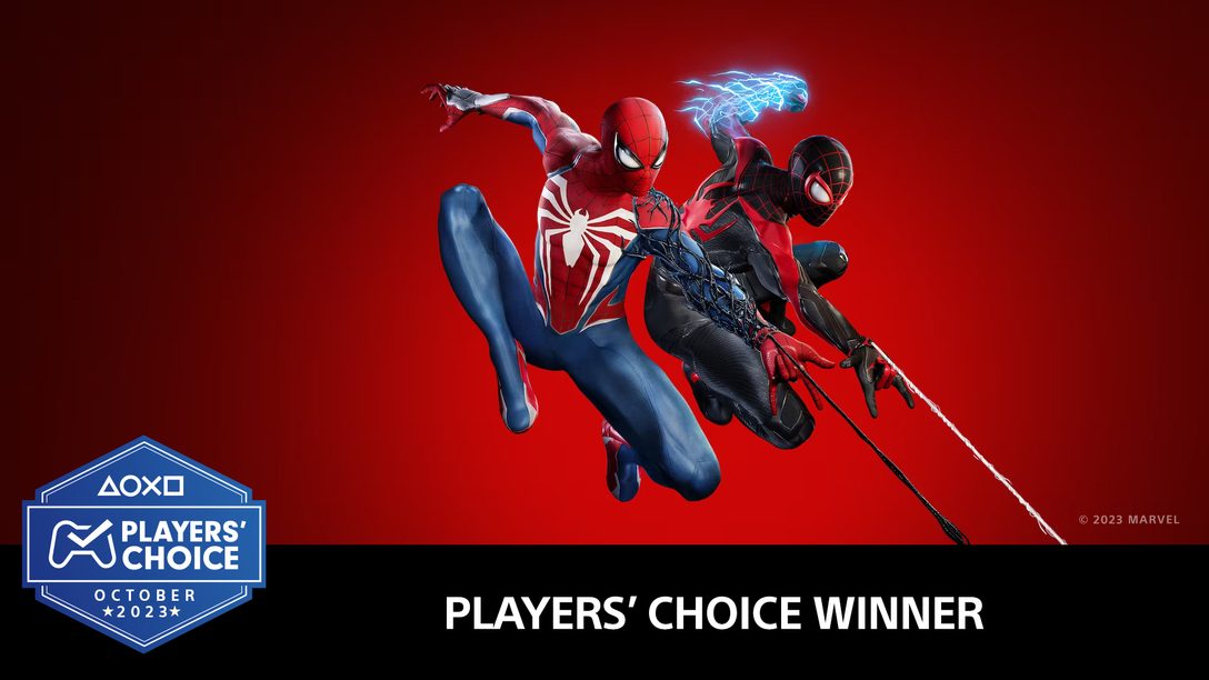 Players’ Choice: Marvel’s Spider-Man 2 elegido mejor nuevo lanzamiento de octubre de 2023