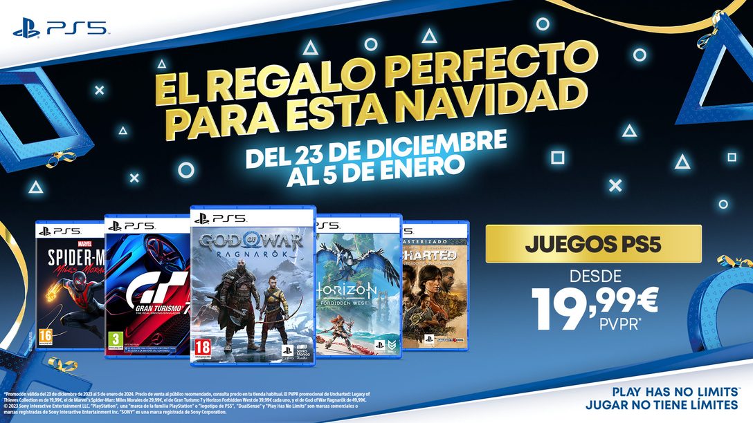 Las ofertas de Navidad 2023 de PlayStation llegan a las tiendas con grandes  descuentos en juegos – PlayStation.Blog en español