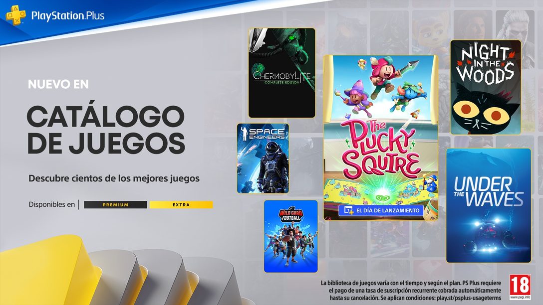 Catálogo de juegos de PlayStation Plus para septiembre: The Plucky Squire, Night in the Woods, Under The Waves y mucho más 