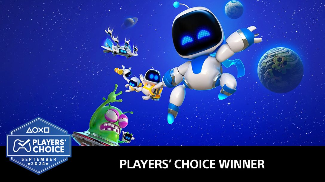 Players’ Choice: Astro Bot elegido el mejor lanzamiento de septiembre de 2024