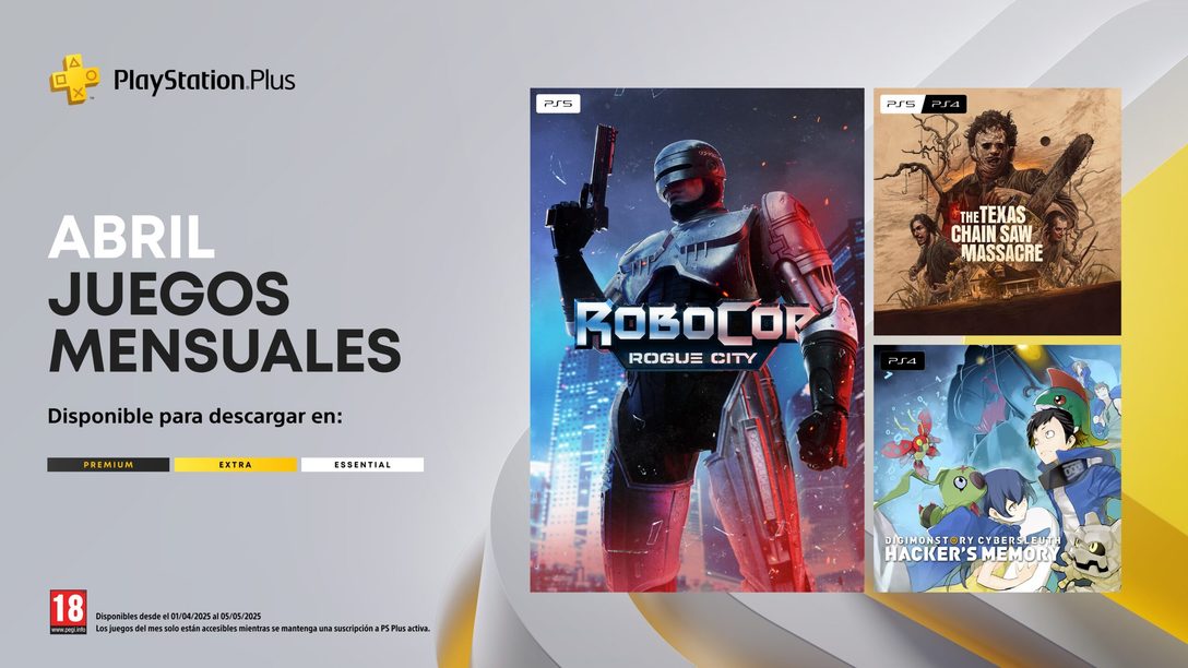 RoboCop Rogue City GRATIS con PlayStation Plus para el mes de Abril