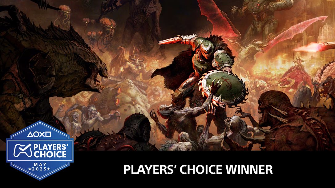 Players’ Choice: Doom: The Dark Ages elegido el mejor lanzamiento de abril de 2025