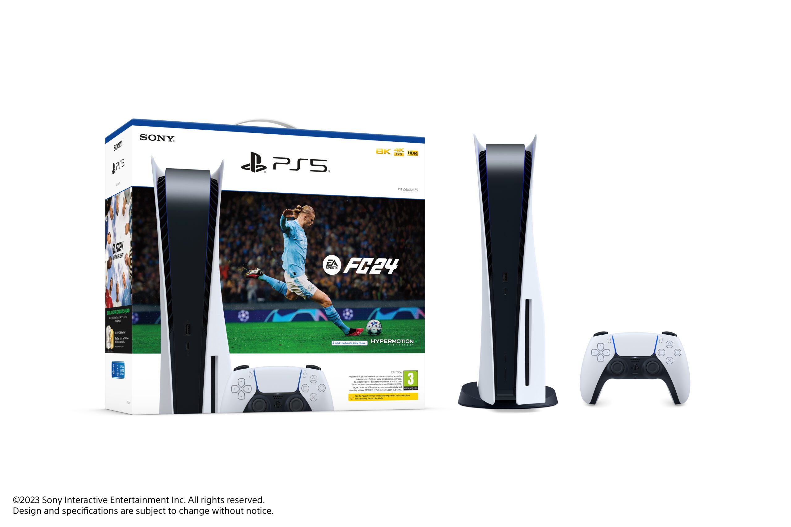 El pack Consola PlayStation 5 con EA Sports FC 24 llega el 29 de