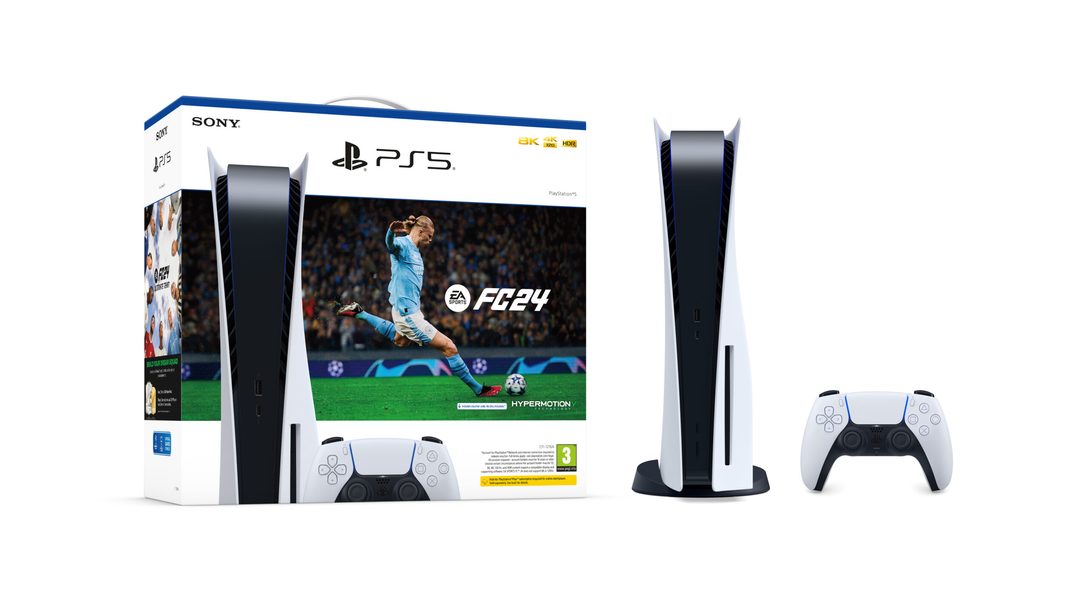 El pack Consola PlayStation 5 con EA Sports FC 24 llega el 29 de septiembre