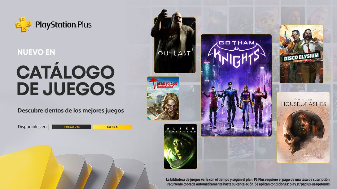 Catálogo de juegos de PlayStation Plus para octubre | Gotham Knights, Disco Elysium: The Final Cut, The Dark Pictures Anthology: House of Ashes