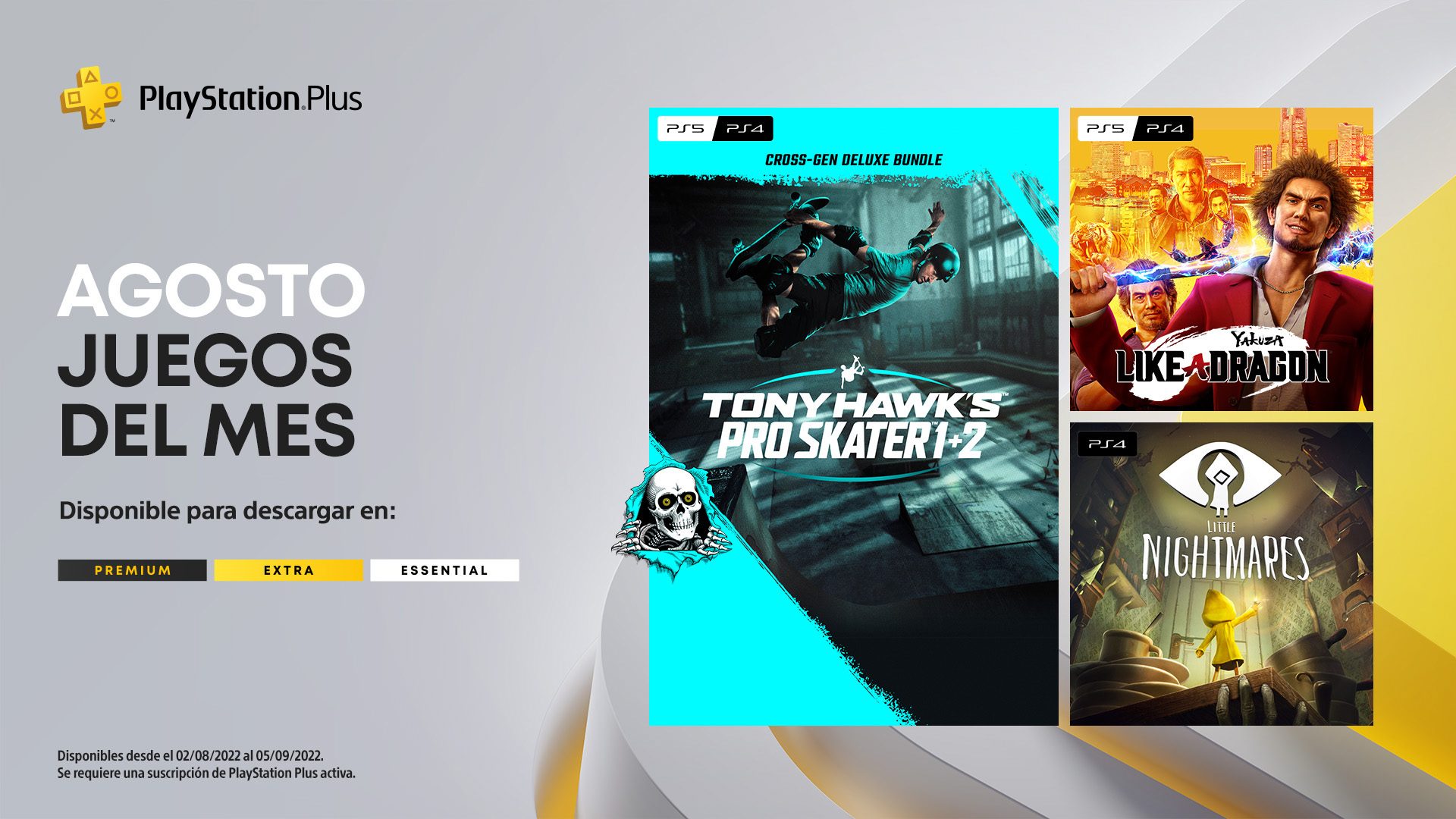 Juegos mensuales de PlayStation Plus y catálogo de juegos de septiembre