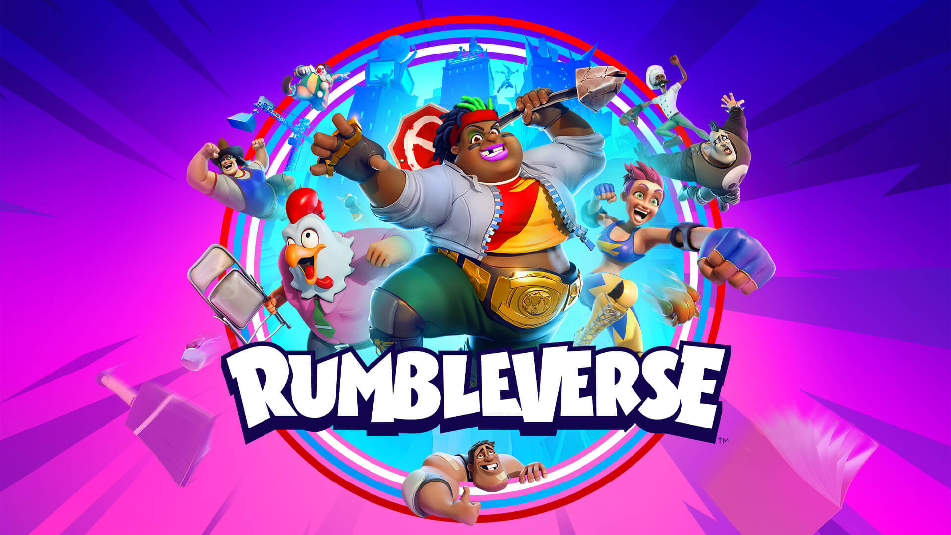 Rumbleverse: El modo Playground y los dúos disponibles para el lanzamiento este mes de agosto